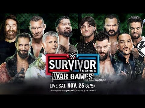 WWE Survivor Series 2023 Match Card π₯π₯