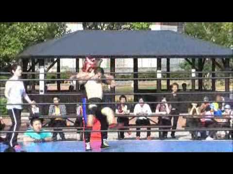 2012/6/3【2】第33回学文祭 第1試合 =九州産業大学プロレス研究部=