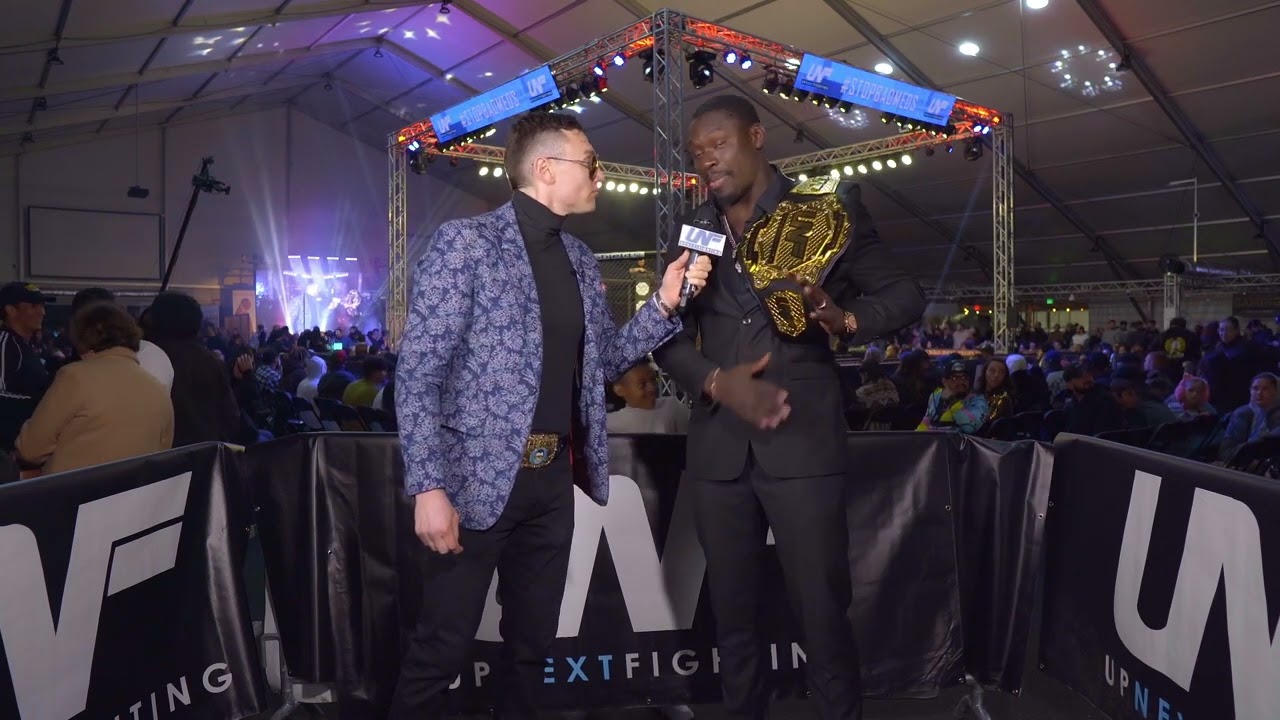 Curtis Millender Interview with The Schmo at Up Next Fighting 5!