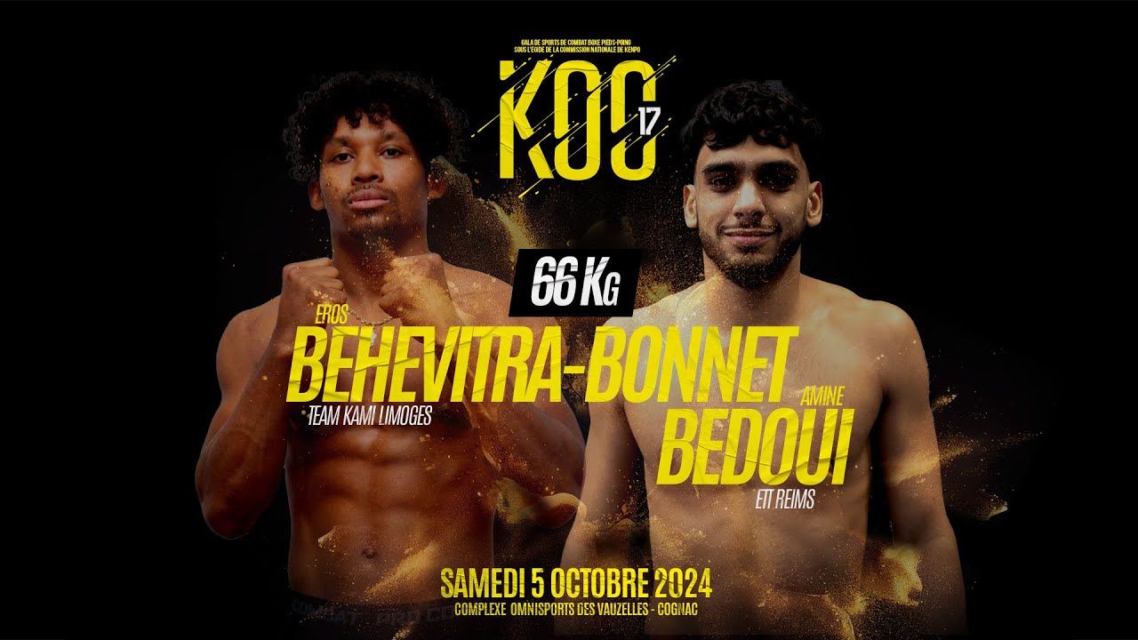 Eros BEHEVITRA BONNET vs Amine BEDOUI By #vxs #koc #cognac