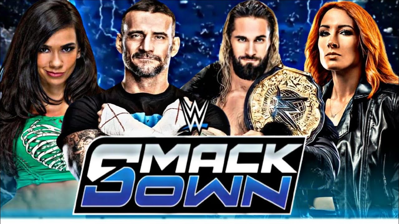 FULL MATCH - Seth Rollins & Becky lynch Vs. CM Punk & Aj Lee : Mixed Tag Team : WWE SmackDown 2025