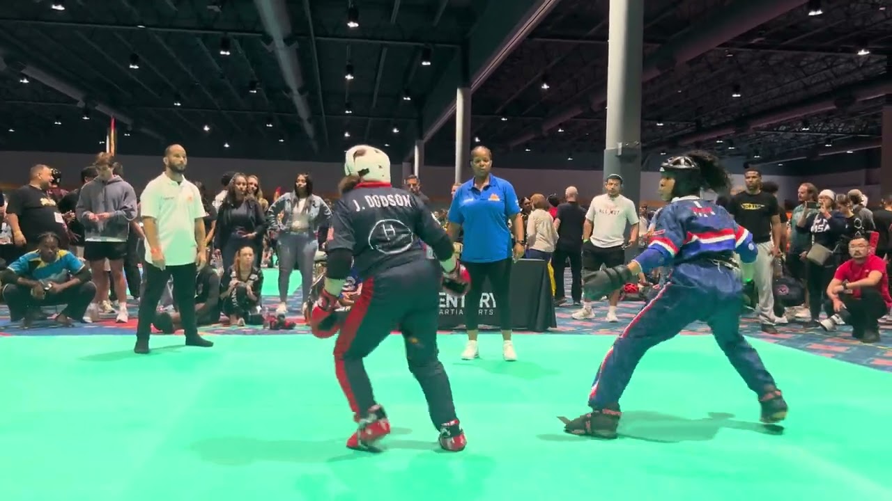 Jordyn Dodson vs Tahirah Abdul Qadir Women’s Sparring - US Open 2025 background