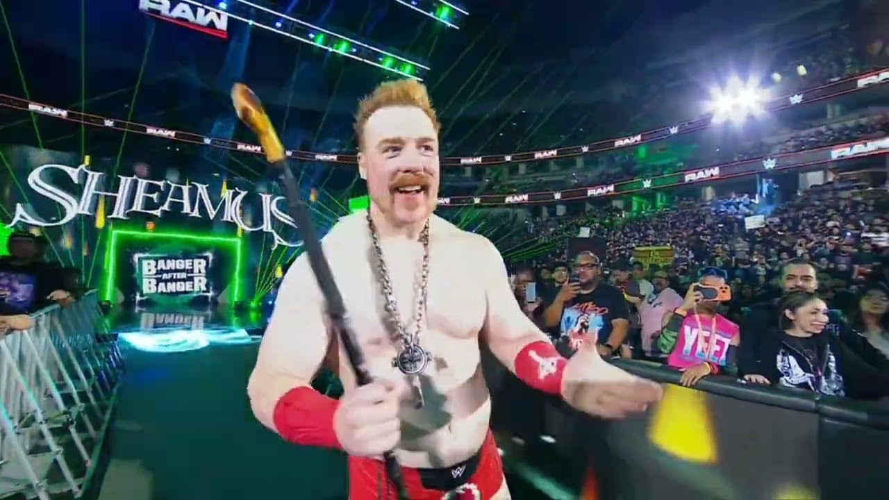 WWE RAW SHEAMUS VS JD MCDONAGH 10/27/25