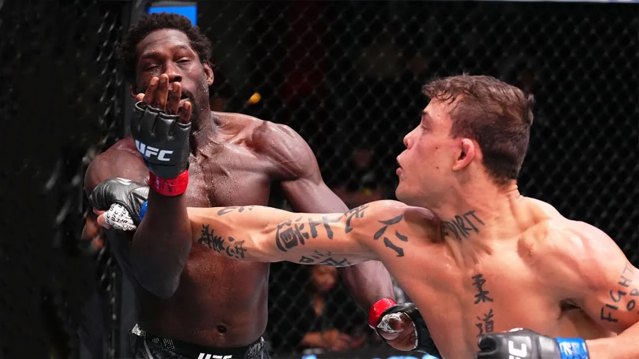 Jared Cannonier vs Caio Borralho Full Fight Recap Highlights | UFC Vegas 96 background