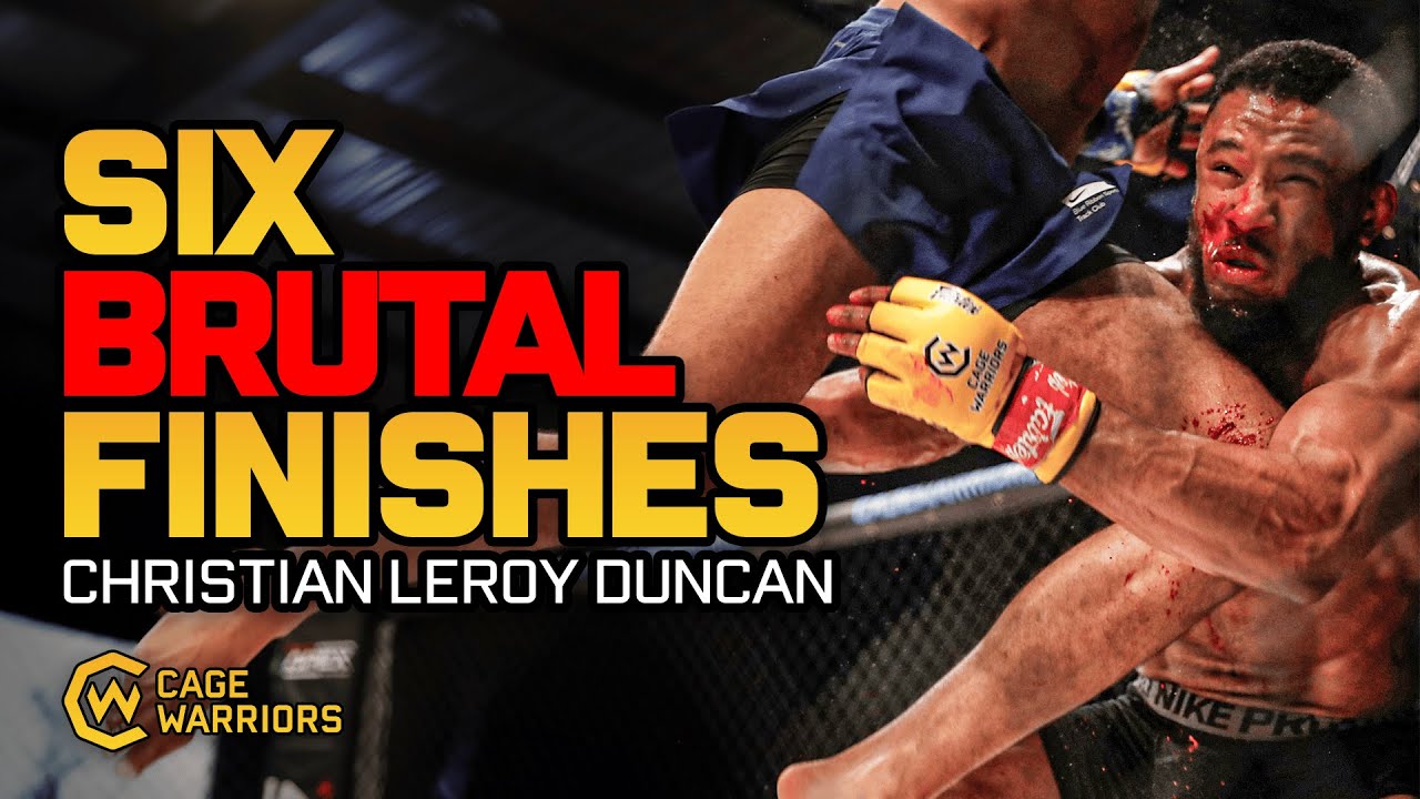Christian Leroy Duncan's CRAZY Highlight Reel in Cage Warriors | #UFCVegas109 background