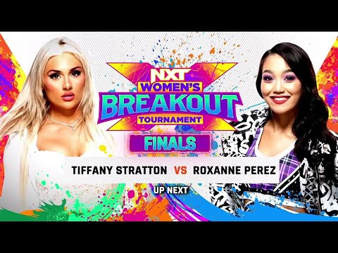 Roxanne Perez VS Tiffany Stratton 2/2 backdrop