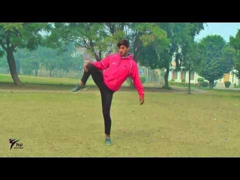 Taekwondo Full Body Warm Up Workout Routine@MrArslanTKD background