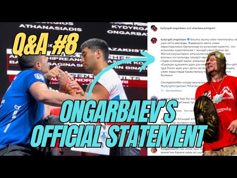 Kydyrgali Ongarbaev's Official Statement on WAF Worlds | Q&A #8