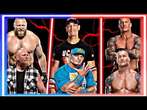 WWE John Cena Vs Randy Orton Vs Brock Lesnar - Gyan YT