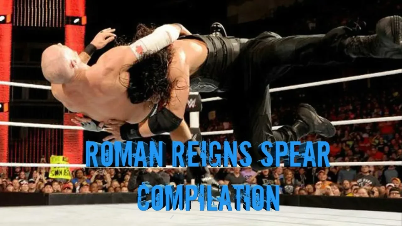 Roman Reigns Spear Compilation background