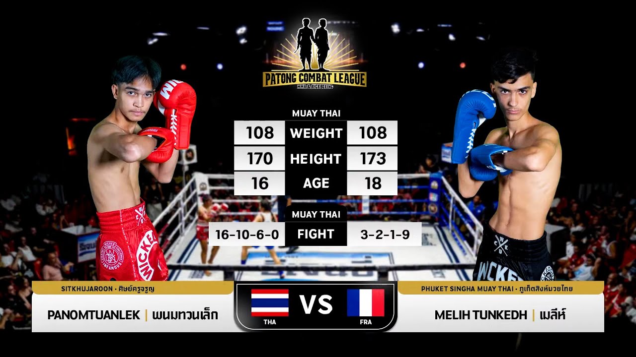Panomtuanlek VS Melih Tunkedh Patong Combat League MMA & Kickboxing 13 JULY 2025