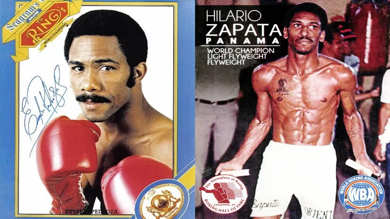 Eusebio Pedroza & Hilario Zapata - Defense / Reflexes background