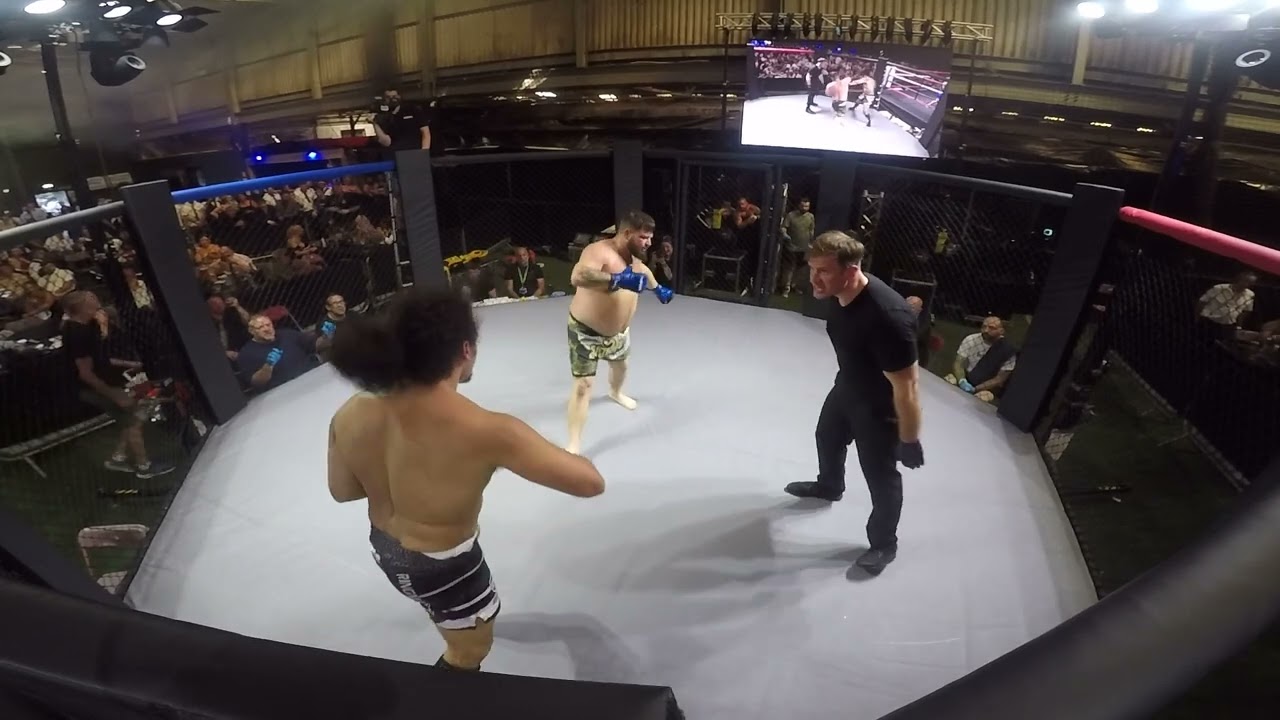 CARDIFF | ULTRA MMA | MATT DEAN VS RHYS THE TRINANT TYRANT DEE background