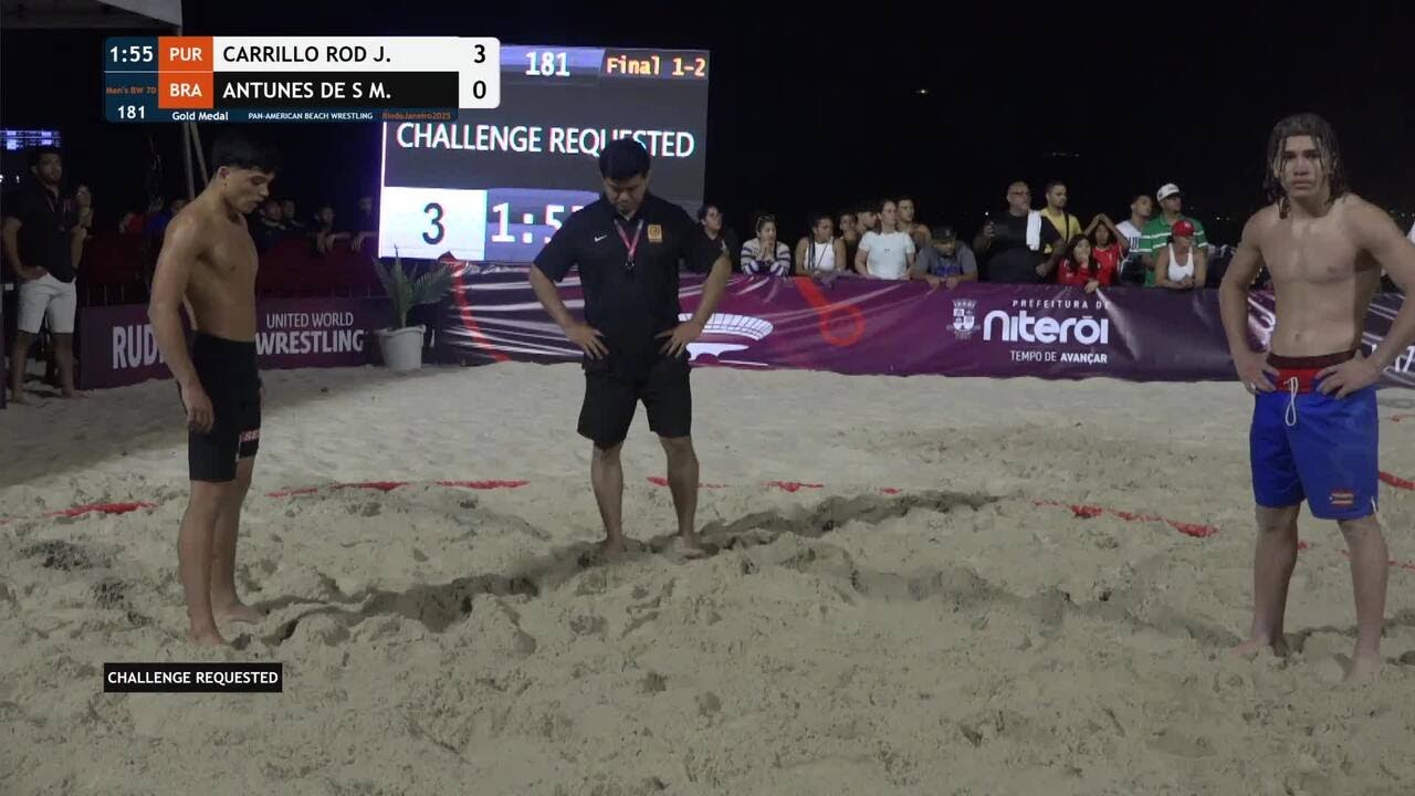 Joab Jabriel CARRILLO RODRIGUEZ (PUR) vs. Marcus Eduardo ANTUNES DE SOUZA (BRA) • Gold Medal • Men's