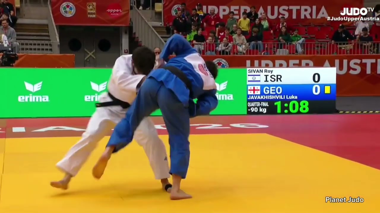 Roy SIVAN 🇮🇱 🆚️ Luka JAVAKHASHVILI 🇬🇪 | четвертьфинал/-90кг | Гран При Австрия 2026