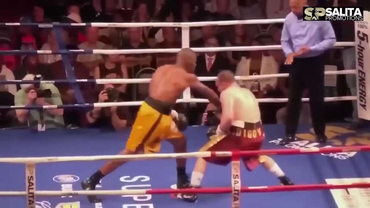 ASLAMBEKOV "THE HULK" IDIGOV VS JAMES BALLARD FULL FIGHT background