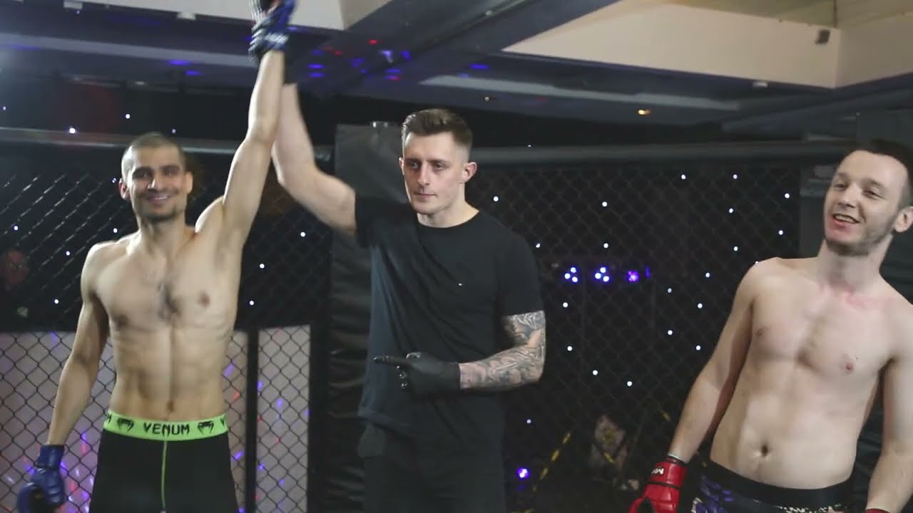 ULTRA MMA GLASGOW 270425 FIGHT 1 MATTHEW MURRAY VS ISMAEEL REHMAN background