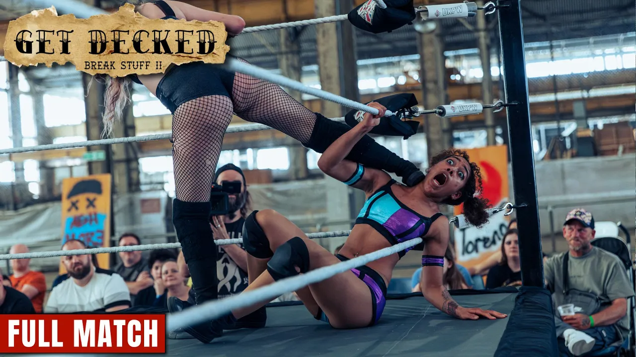 UKPW: FULL MATCH Ollie Fern vs Luna Trix background