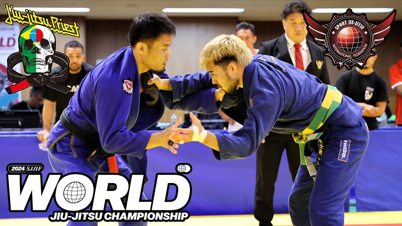 【FULL FIGHT】平田孝士朗 vs 森戸新士 / SJJIF WORLD 2024 【ブラジリアン柔術】Koshiro Hirata vs Shinji Morito background