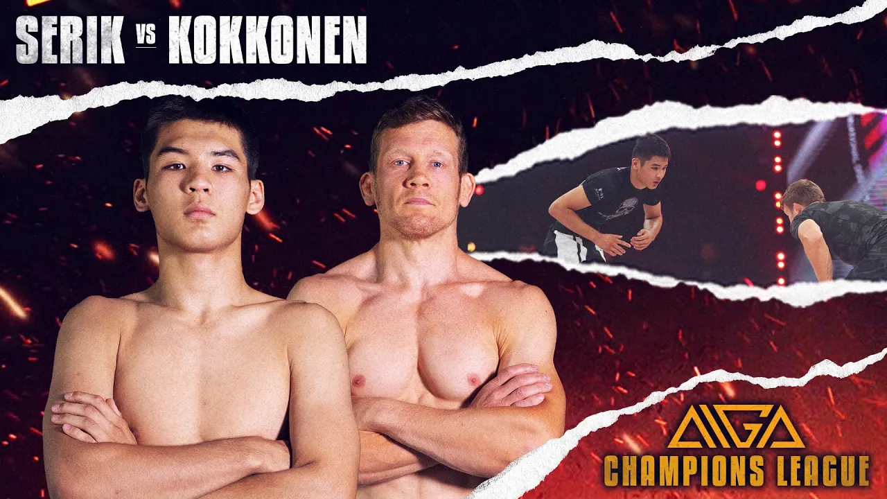 Aldiyar Serik - Tuomas Kokkonen | AIGA Champions League | Grappling backdrop