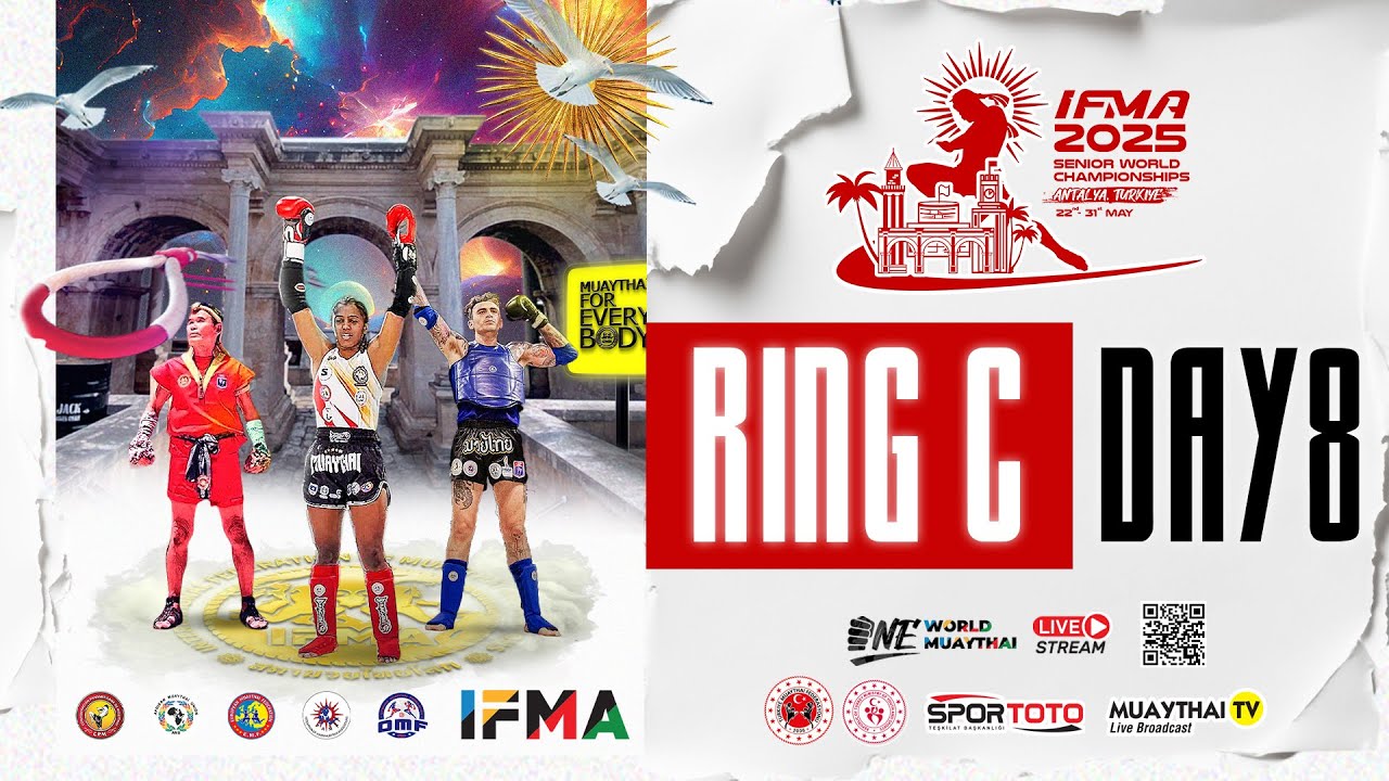 Welcome to the 2025 IFMA Senior World Championships – Live from Antalya, Türkiye! - RING C - Day 8