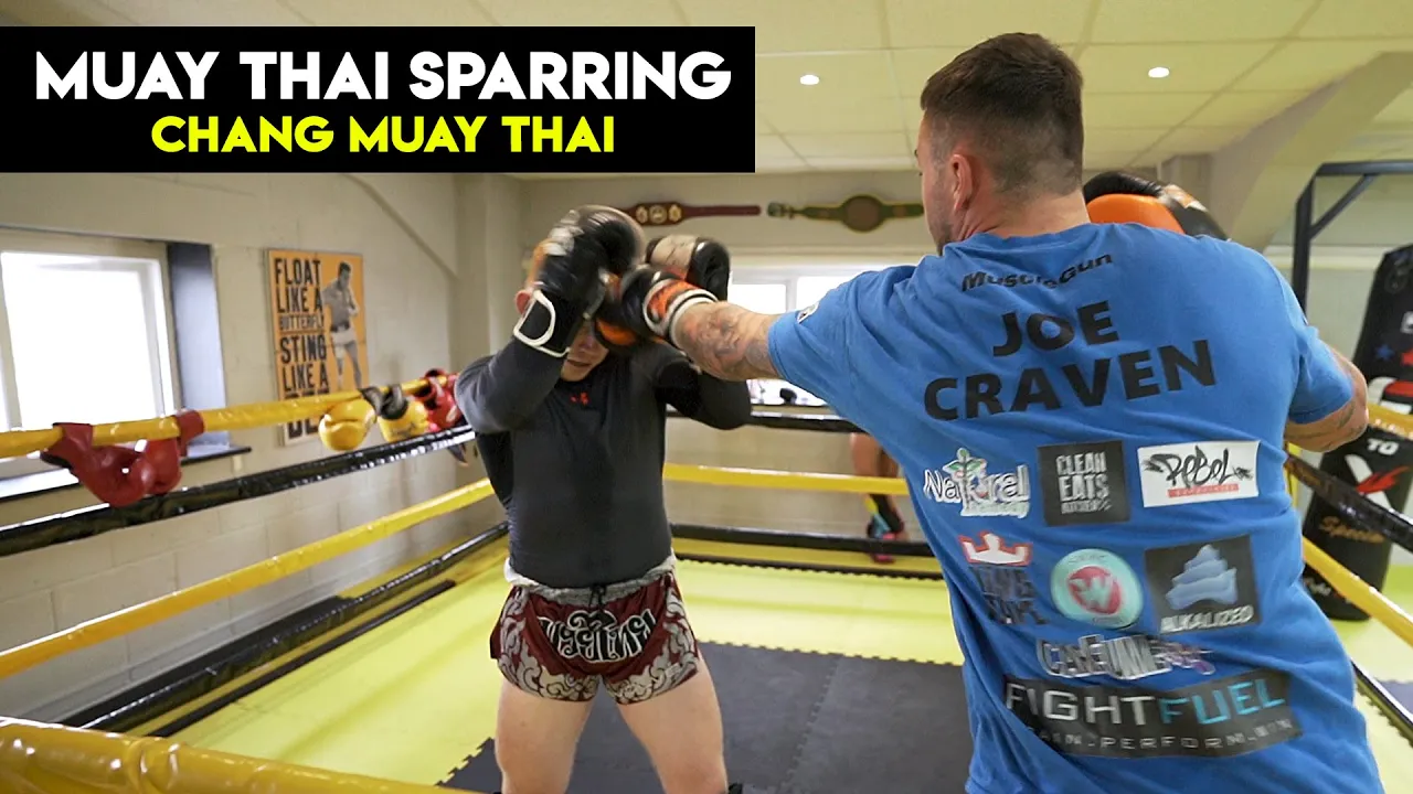 Muay Thai Sparring - Chang Muay Thai background