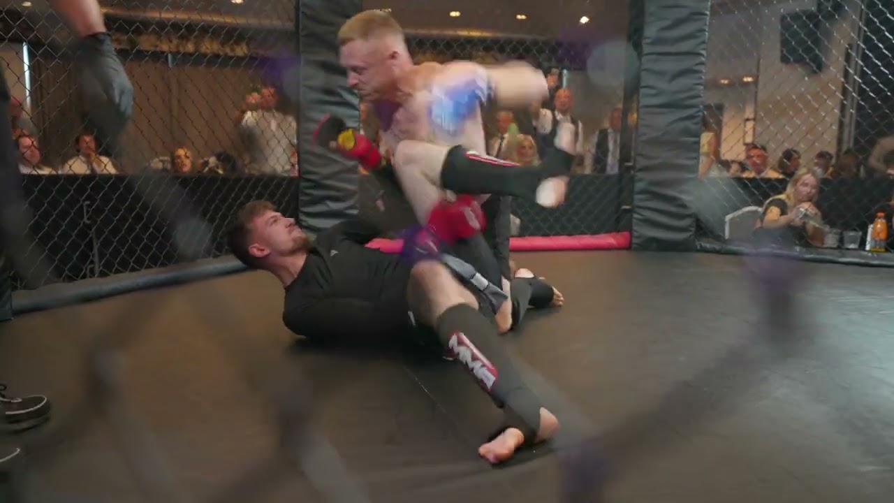 ULTRA MMA GLASGOW 130725 FIGHT 10 JACK DELANEY VS KEVIN BRENNAN background