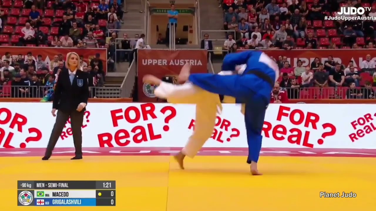 Rafael MACEDO 🇧🇷 🆚️ Tato GRIGALASHVILI 🇬🇪 | полуфинал/-90кг | Гран При Австрия 2026