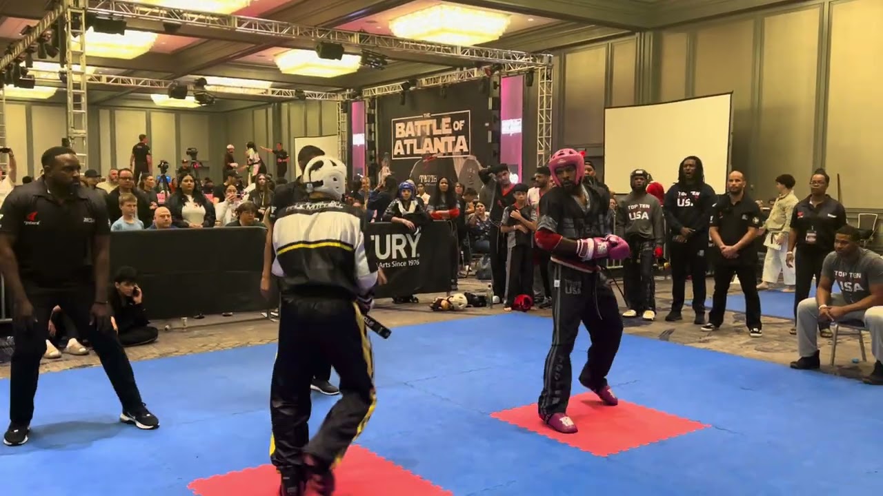 Kevin Walker vs Alex Mancillas Light Heavyweight Sparring Finals - Battle of Atlanta 2025 background