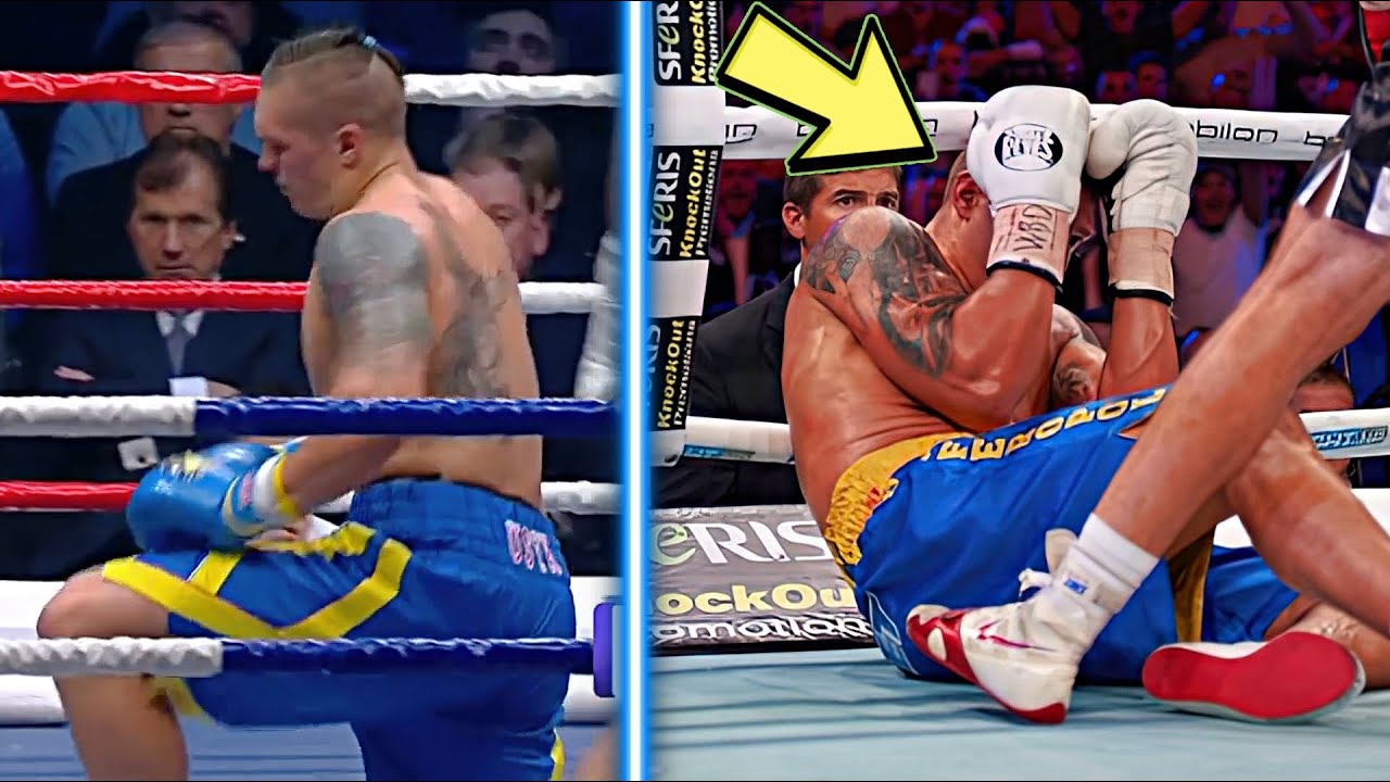 When Boxing Legends Fall! Oleksandr Usyk All Knockdowns | Fights, Highlights, Best moments