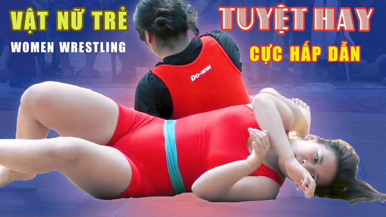 Vật nữ , Women wrestling - Hai trận đấu của các đô nữ tuổi 18 rất đẹp. wwe
