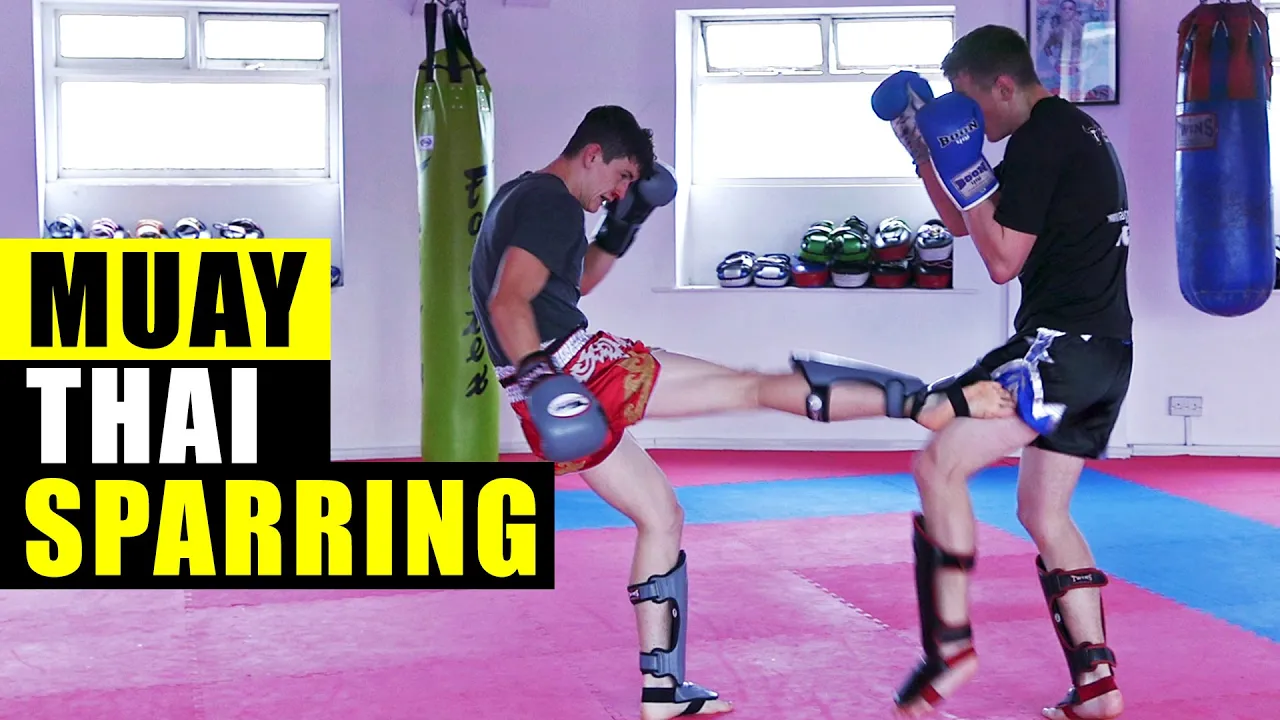 High Level Muay Thai Sparring #2 | Siam Boxing background
