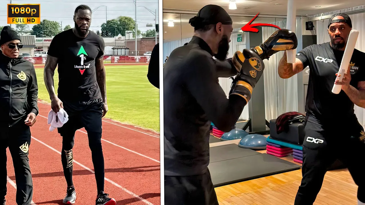 Deontay Wilder training for Zhilei Zhang. TRAINING CAMP | HIGHLIGHTS HD BOXING (2024) background