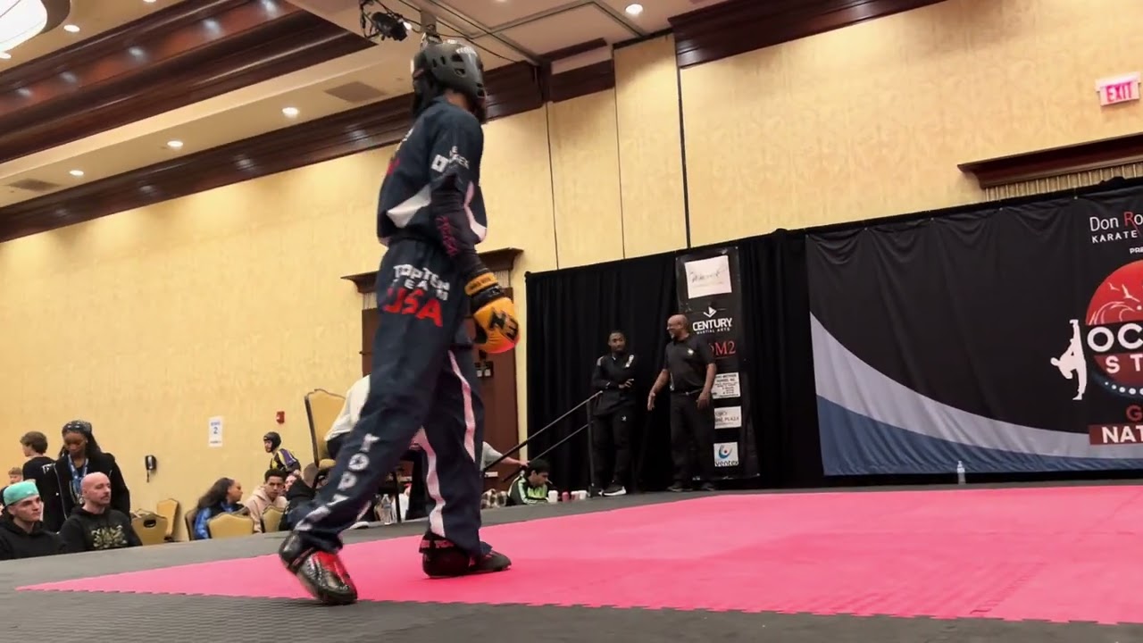 Tyreeke Saint vs Zach Winder Lightweight Point Sparring Grands - Ocean State Grand Nationals 2025