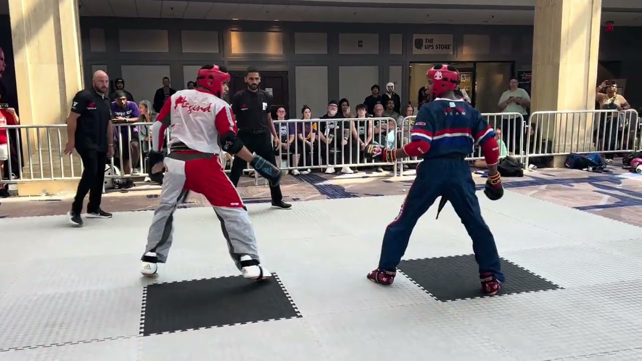 Trey Browne Williams vs Kristhian Rivas Men's Open Weight Sparring - Battle of Atlanta 2025 background