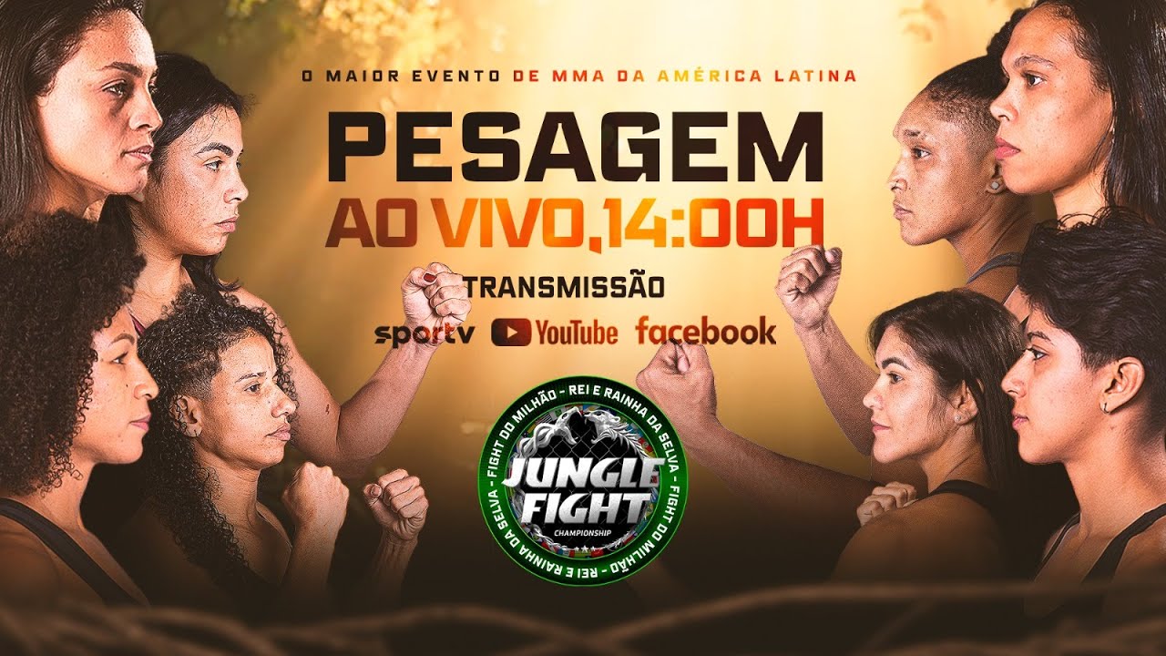 JUNGLE FIGHT 138 l SÃO PAULO - PESAGEM AO VIVO background