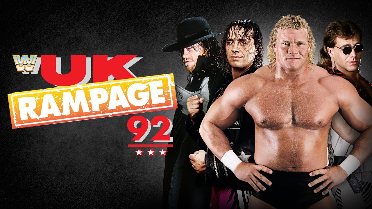 FULL EVENT: UK Rampage ’92 – HBK vs. Savage, Undertaker vs. Sid and more! background