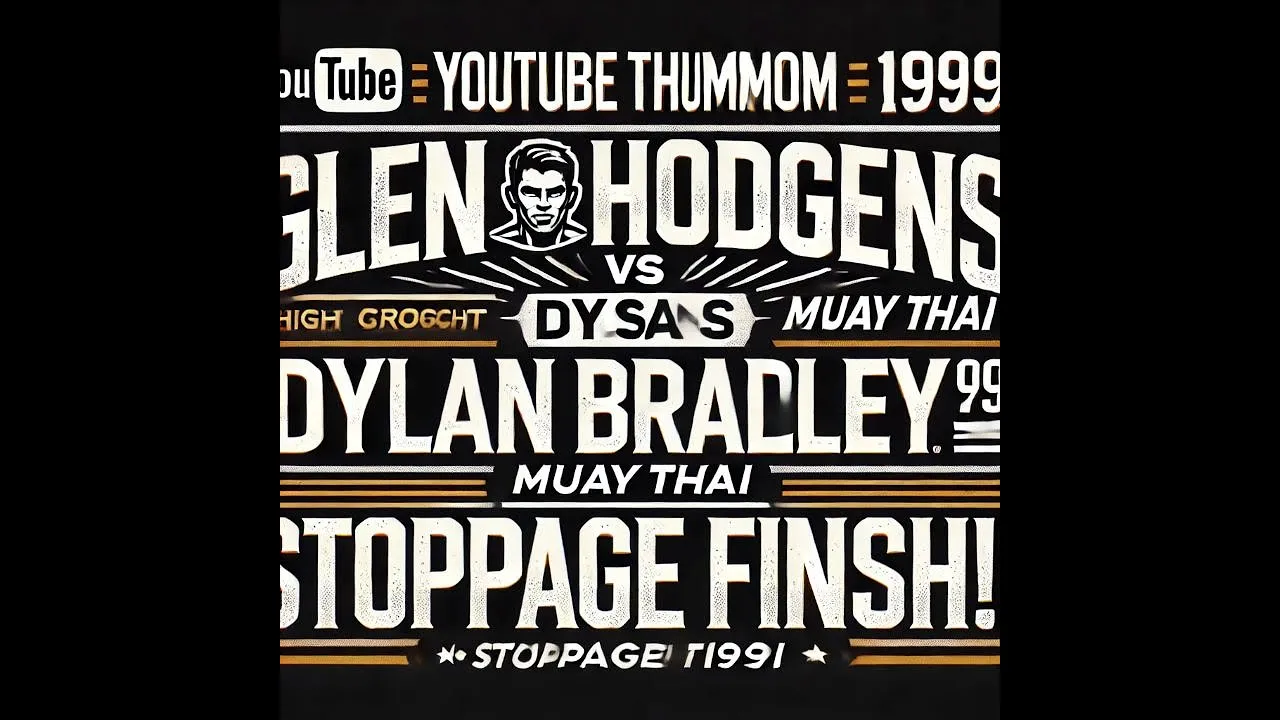 Glen Hodgens vs Dylan Bradley — Gold Coast | Tarik Solak Promotion (1999)
