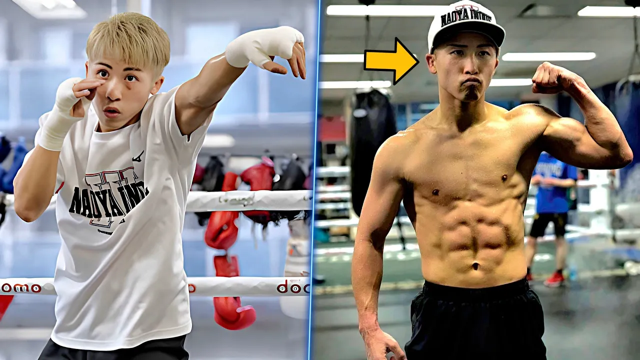 Naoya Inoue training for Marlon Tapales. Training camp | HIGHLIGHTS HD BOXING (2023) background