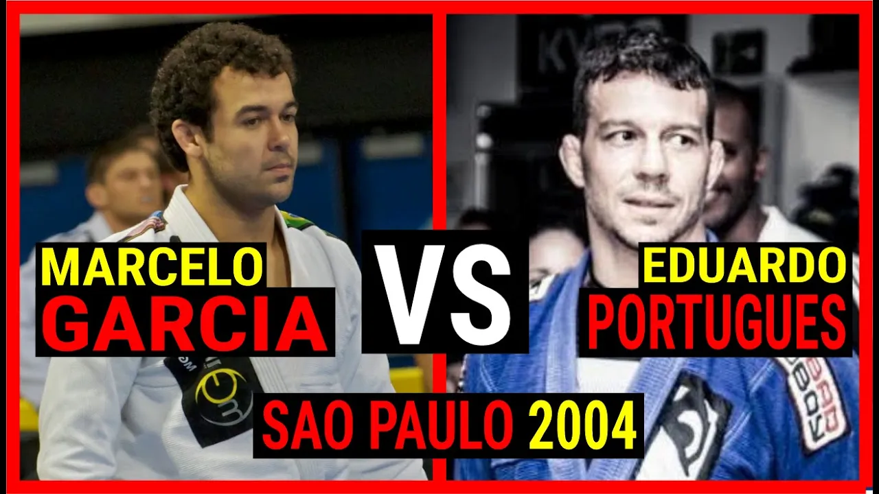 Marcelo Garcia BJJ Match vs Eduardo Portugues 2004 OLD SCHOOL JIU JITSU MATCH