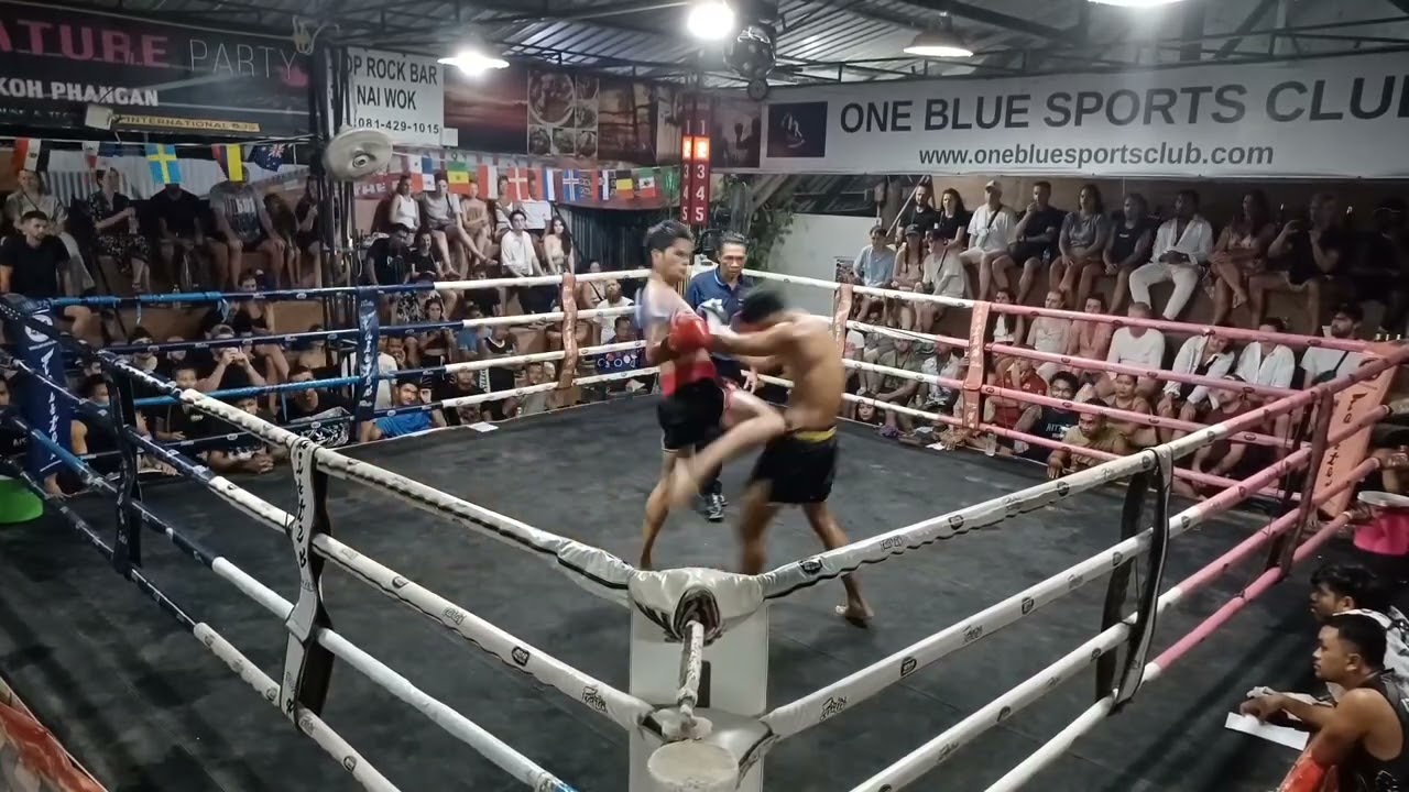 MuayThai KohPhangan I Thomas SorChaijareun vs Tony M19MuayThai - 16 March 2024 backdrop