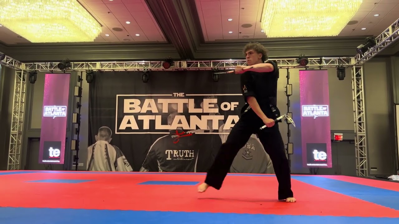 Phillip Brumme Men's Extreme Weapons - Battle of Atlanta 2025 background
