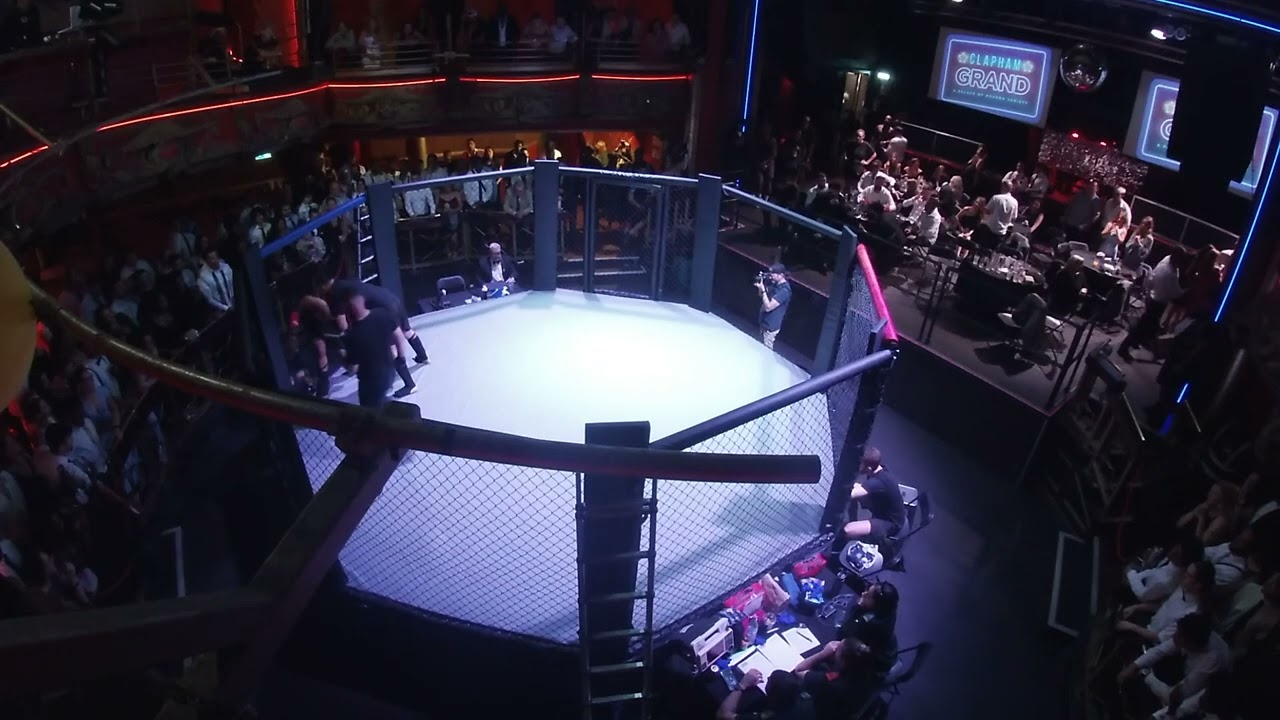 LONDON | ULTRA MMA | 1CEGOLD VS ISSAC KHAN background