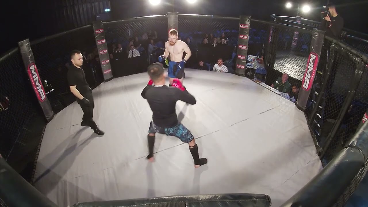 MANCHESTER MMA CAGE 1 TALHA BIN ASAD VS JACK BRYANT background