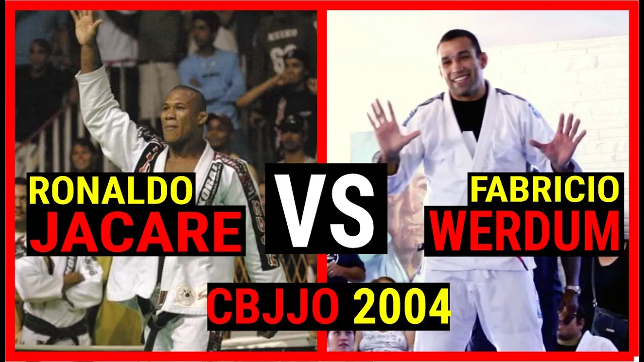 BJJ HISTORY: Ronaldo Jacare vs Fabricio Werdum JIU Jitsu Match CBJJO 2004 background
