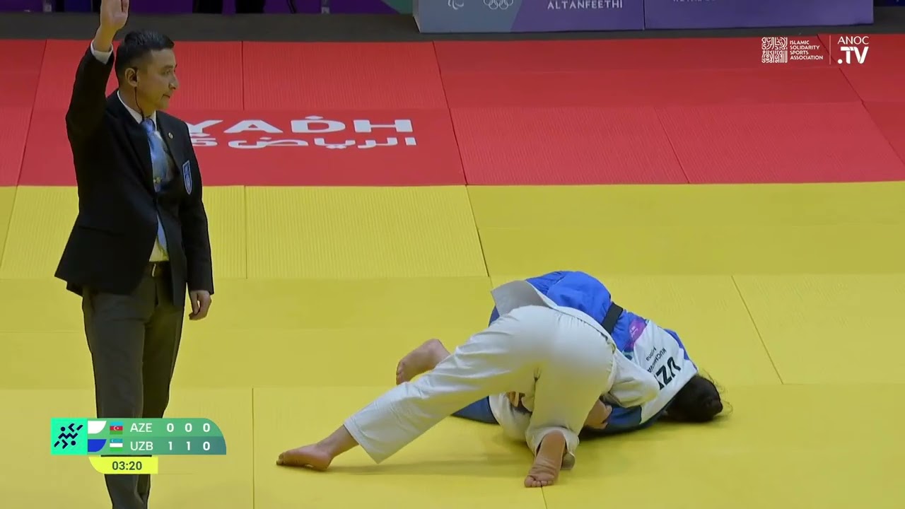 Gunel HASANLI VS Marjona KUCHIMOVA Islamic Solidarity Games Riyadh JUDO | Bronze medal -78 kg