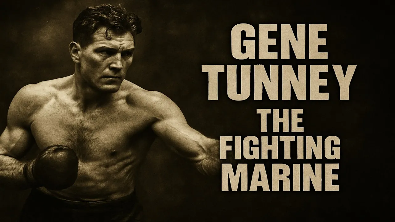 Gene Tunney - The Fighting Marine background