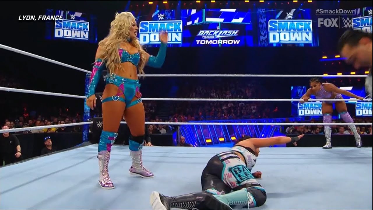 Damage CTRL & Tiffany Stratton vs. Naomi, Bianca Belair & Jade Cargill - WWE SmackDown 5/3/2024