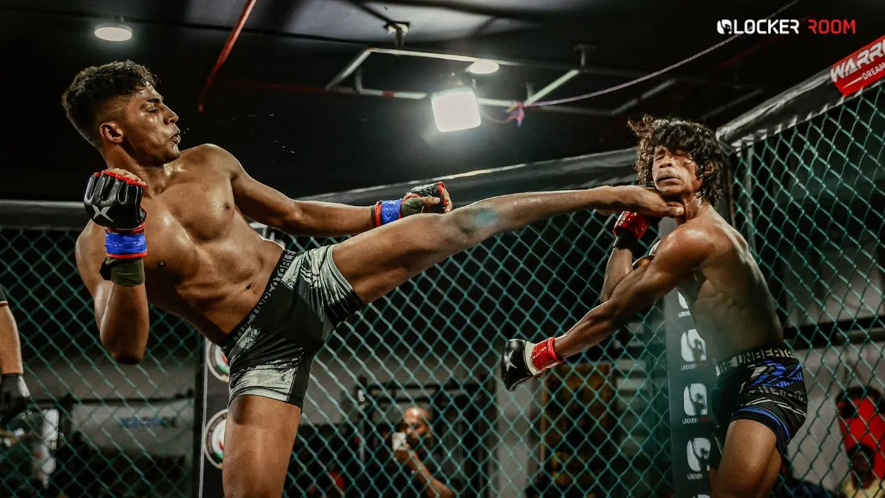 Prathmesh Kenjale vs Kerobin Tudu | MMA Fight | Strawweight | Warrior's Dream Series 6 | GAMMA India background
