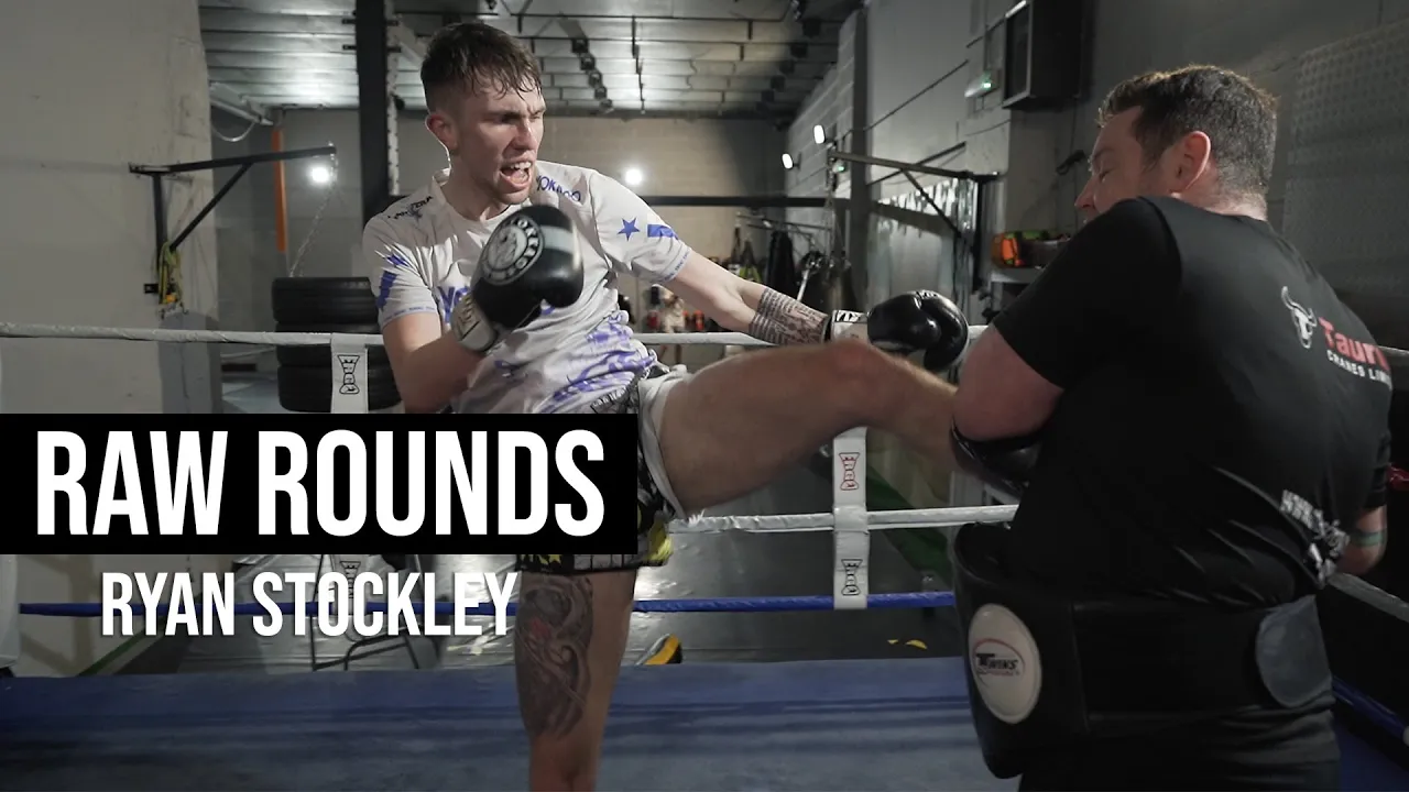 RAW ROUNDS: Ryan Stockley Muay Thai Pad Work - Siam Boxing
